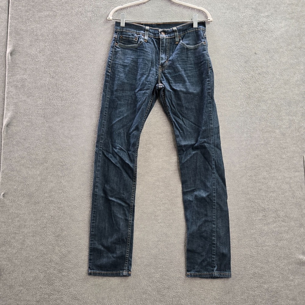 Levi's 511 Men Jeans 29x32 Blue Denim Slim Straight Pockets Mid Rise Adult